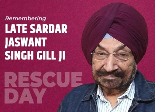 16 Kasım, merhum Sardar Jaswant Singh Gill’in cesaretini onurlandırmak için Kurtarma Günü ilan edildi: Bollywood Haberleri